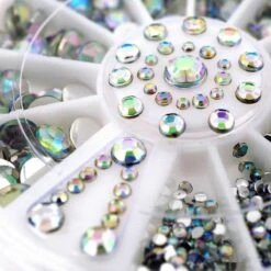 LOUZIR Nagel Diamantjes - Hotfix Rhinestones - 3D Diamond Nail Art Steentjes Set - Carrousel -Strass Nagel - Nagel Decoratie -Maquillage Cosmetics 1200x1200 3491