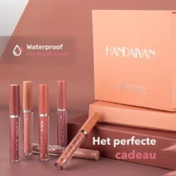 Handaiyan Liquid Lipsticks Set A - Set Van 6 - Matte Lippenstift - Waterproof - Make Up Set - Geschenkset - Giftset -Maquillage Cosmetics 1200x1200 3529