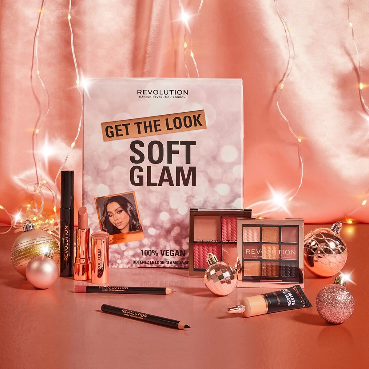 Makeup Revolution Get The Look: Soft Glam Makeup Gift Set - Make-up Cadeau Set 4 Makeup Revolution Get The Look: Soft Glam Makeup Gift Set - Make-up Cadeau Set – Image 2