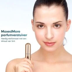 Merkloos Parfum Spray - Navulbare Parfum Verstuiver - Navulling Voor Parfum - Parfumverstuiver - Goudkleurig -Maquillage Cosmetics 1200x1200 3974