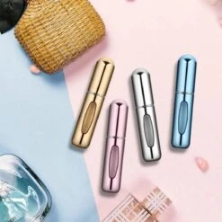 Lotis - Parfumverstuivers - Flesje Navulbaar - Metallic Roze 2-Pack -Maquillage Cosmetics 1200x1200 4001