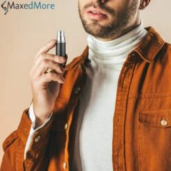 Mini Parfum Flesje 2-PACK Zwart En Zilver| Lipstick Formaat Navulbare Parfum Verstuiver -Maquillage Cosmetics 1200x1200 4005