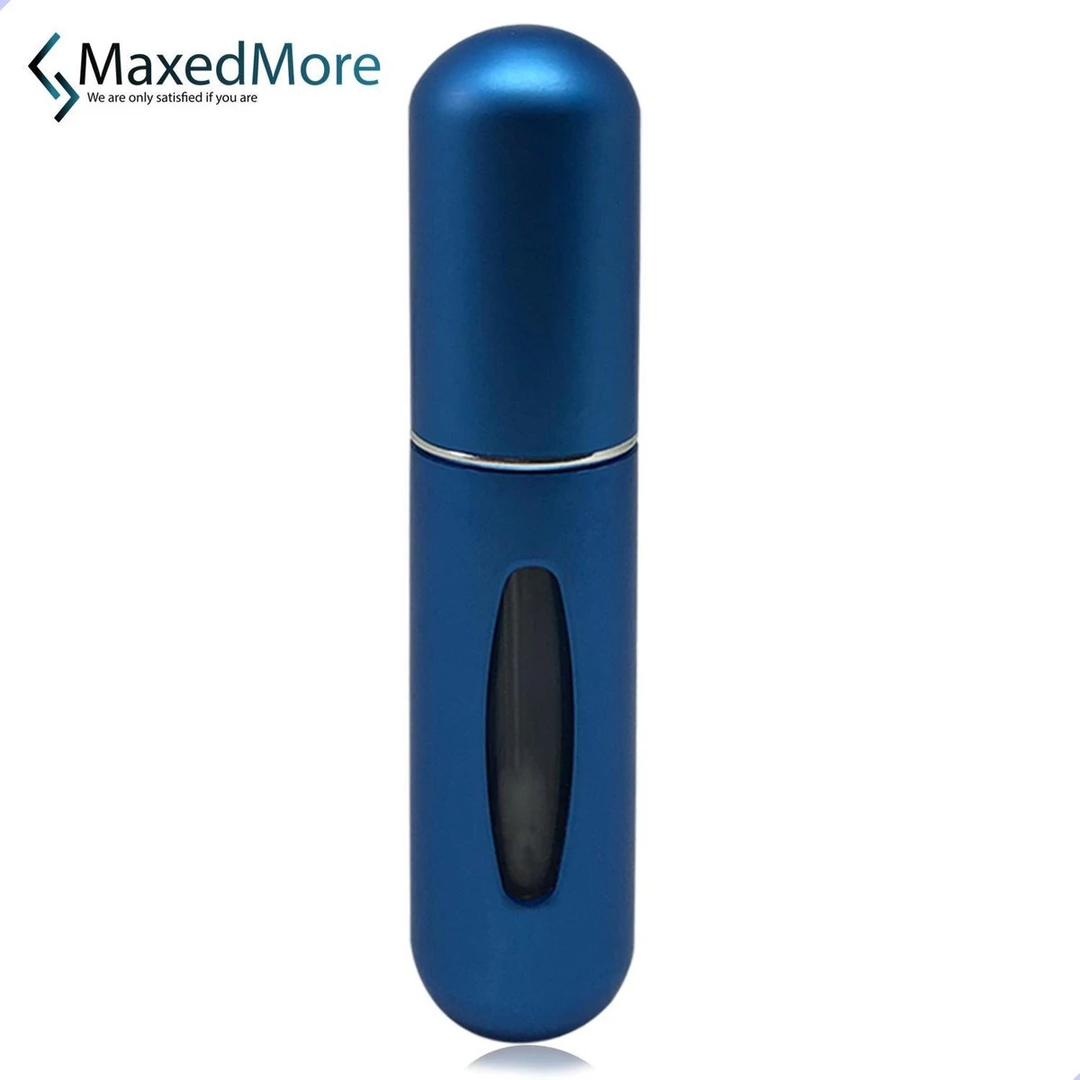 MaxedMore Navulbare Parfumverstuiver 5ml Blauw - 65 Keer Spraybare Parfum Verstuiver - Hervulbaar Tasverstuiver Voor Parfum - Meeneem Mini Geur Flesje Voor Op Reis - Lipstick Formaat Navulbaar Parfumflesje 3 MaxedMore Navulbare Parfumverstuiver 5ml Blauw - 65 Keer Spraybare Parfum Verstuiver - Hervulbaar Tasverstuiver Voor Parfum - Meeneem Mini Geur Flesje Voor Op Reis - Lipstick Formaat Navulbaar Parfumflesje