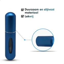 MaxedMore Navulbare Parfumverstuiver 5ml Blauw - 65 Keer Spraybare Parfum Verstuiver - Hervulbaar Tasverstuiver Voor Parfum - Meeneem Mini Geur Flesje Voor Op Reis - Lipstick Formaat Navulbaar Parfumflesje 17 MaxedMore Navulbare Parfumverstuiver 5ml Blauw - 65 Keer Spraybare Parfum Verstuiver - Hervulbaar Tasverstuiver Voor Parfum - Meeneem Mini Geur Flesje Voor Op Reis - Lipstick Formaat Navulbaar Parfumflesje -Maquillage Cosmetics 1200x1200 4024