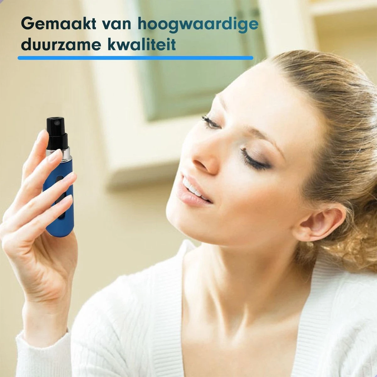 MaxedMore Navulbare Parfumverstuiver 5ml Blauw - 65 Keer Spraybare Parfum Verstuiver - Hervulbaar Tasverstuiver Voor Parfum - Meeneem Mini Geur Flesje Voor Op Reis - Lipstick Formaat Navulbaar Parfumflesje 10 MaxedMore Navulbare Parfumverstuiver 5ml Blauw - 65 Keer Spraybare Parfum Verstuiver - Hervulbaar Tasverstuiver Voor Parfum - Meeneem Mini Geur Flesje Voor Op Reis - Lipstick Formaat Navulbaar Parfumflesje – Image 8