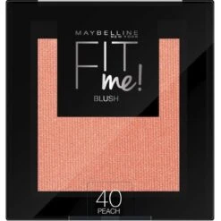 Maybelline Fit Me Blush - 40 Peach - Oranje - Natuurlijk Ogende Rouge -Maquillage Cosmetics 1200x1200 506