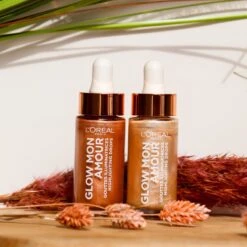 L'Oréal Paris Glow Mon Amour Highlighter Drops - 02 Loving Peach -Maquillage Cosmetics 1200x1200 605