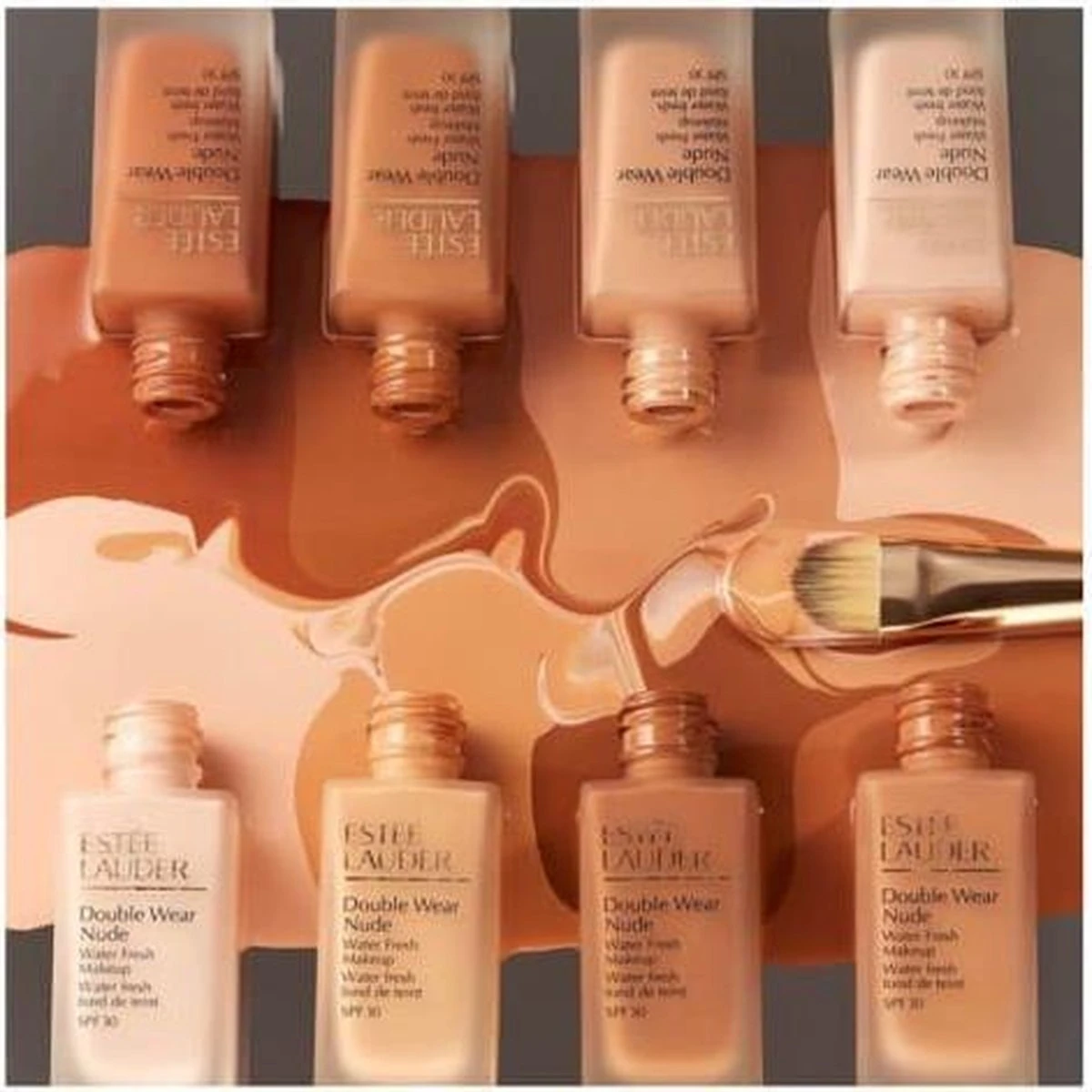 Estee Lauder - Double Wear Nude Water Fresh Makeup Spf30 Lightweight Foundation 1W1 Bone 30Ml 6 Estee Lauder - Double Wear Nude Water Fresh Makeup Spf30 Lightweight Foundation 1W1 Bone 30Ml – Image 4