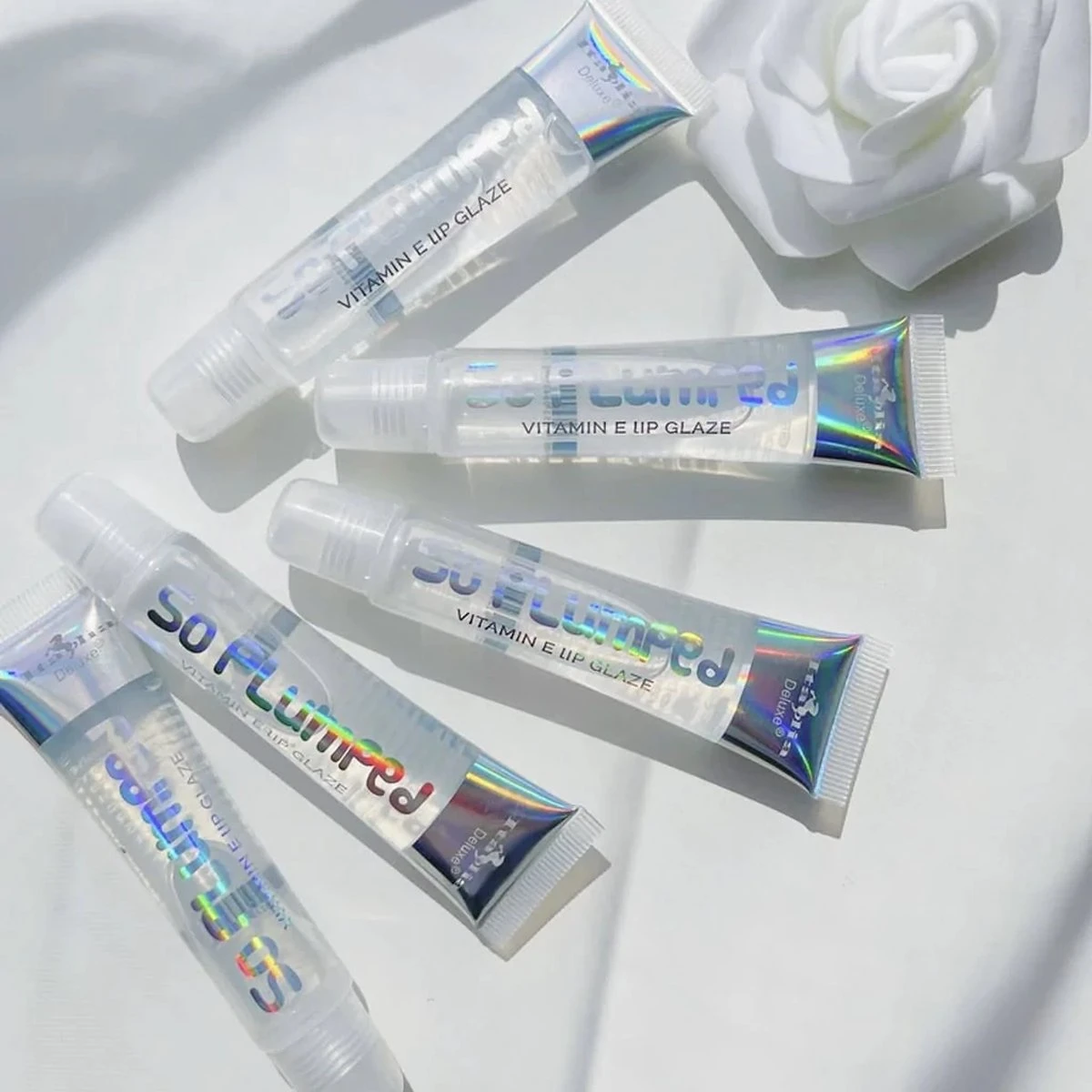 Lipgloss Transparant - Filler Effect - Vitamine E - Per Stuk 4 Lipgloss Transparant - Filler Effect - Vitamine E - Per Stuk – Image 2
