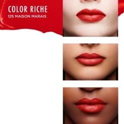 L’Oréal Paris Lippenstift Color Riche Satin - 125 Maison Marais Rood -Maquillage Cosmetics 1200x1200 925