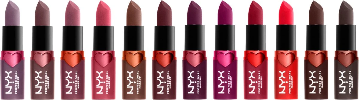 NYX Professional Makeup - Holidays 2022 Mrs Claus - Lipstick Vault - 14 Matte Lipsticks 4 NYX Professional Makeup - Holidays 2022 Mrs Claus - Lipstick Vault - 14 Matte Lipsticks – Image 2