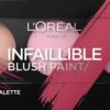 L'Oréal Paris Infaillible Blush Paint - 01 Pink - Blush Palet -Maquillage Cosmetics 1200x361