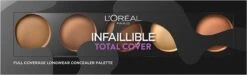 L'Oréal Paris LMU Inf.TCover Conceal.palette 2 Dark S Concealermake-up 10 L'Oréal Paris LMU Inf.TCover Conceal.palette 2 Dark S Concealermake-up -Maquillage Cosmetics 1200x363