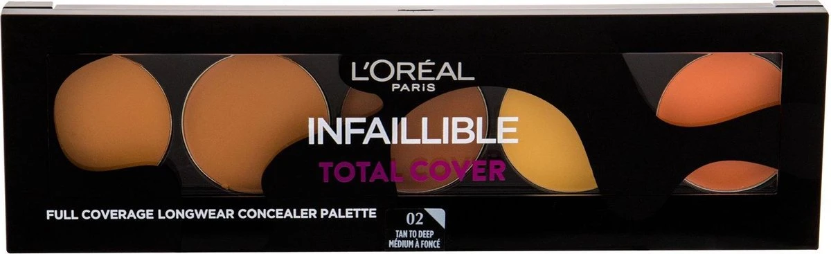 L'Oréal Paris LMU Inf.TCover Conceal.palette 2 Dark S Concealermake-up 7 L'Oréal Paris LMU Inf.TCover Conceal.palette 2 Dark S Concealermake-up – Image 5