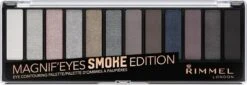 Rimmel London MagnifEyes Oogschaduw Palette - 003 Smokey -Maquillage Cosmetics 1200x414