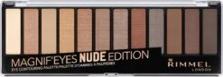 Rimmel London MagnifEyes Oogschaduw - 001 Nude Edition -Maquillage Cosmetics 1200x416 1