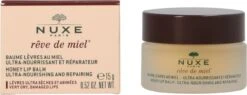 Nuxe Rêve De Miel Ultra-Nourishing And Repairing Lippenbalsem - 15 Ml -Maquillage Cosmetics 1200x462