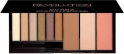 Makeup Revolution Euphoria Palette - Bronzed Euphoria -Maquillage Cosmetics 1200x523