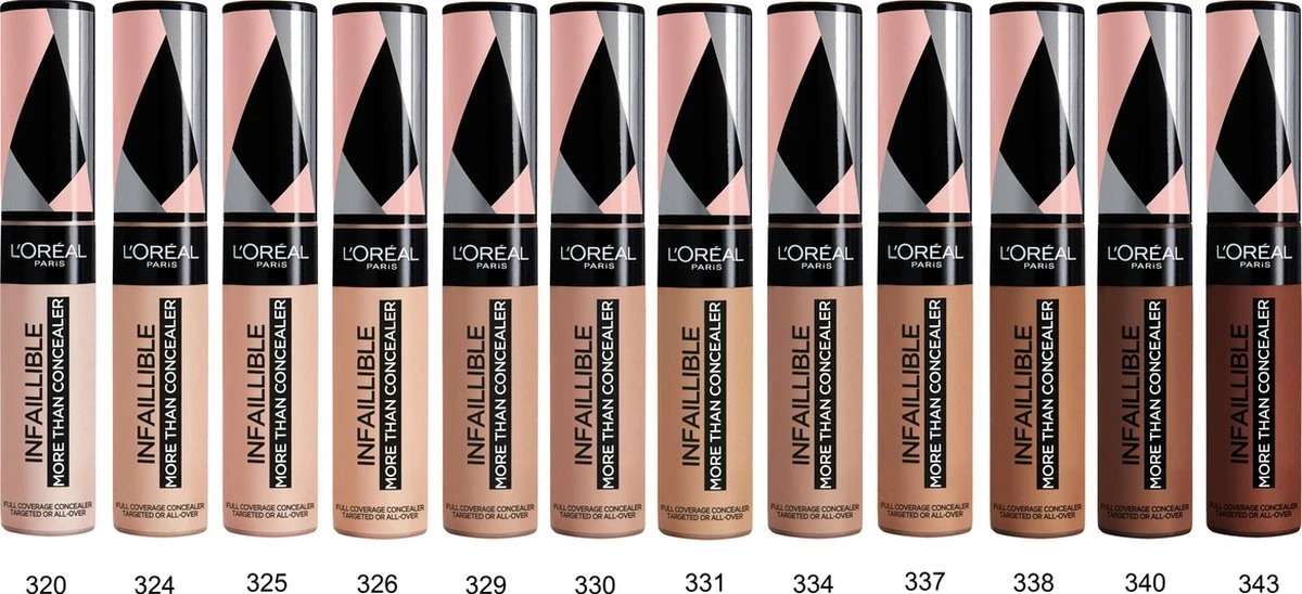 L’Oréal Paris Infaillible More Than Concealer - 343 Truffle - Dekkende 8 L’Oréal Paris Infaillible More Than Concealer - 343 Truffle - Dekkende – Image 6