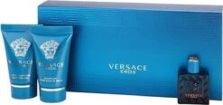 Versace - Eros Gift Of Mini 5 Ml, And Eros 25 Ml (After Shave Balm) Eros 25 Ml - Eau De Toilette - 5ML -Maquillage Cosmetics 1200x563 6
