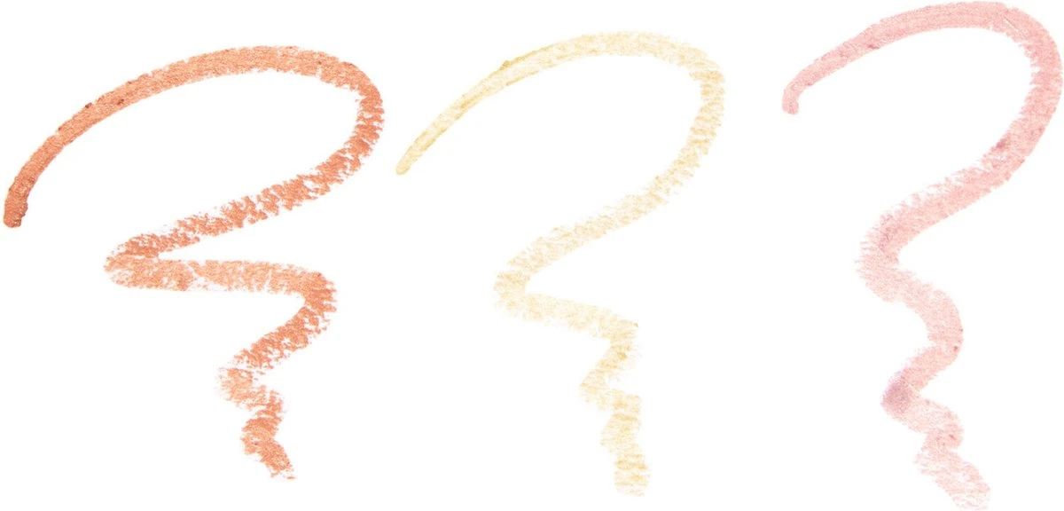 Makeup Revolution - Soft Glamour - Shimmer Shadow Stick Set - Oogschaduw Pencils - Soft Pink, Champagne Bronze Gold & Soft Green 8 Makeup Revolution - Soft Glamour - Shimmer Shadow Stick Set - Oogschaduw Pencils - Soft Pink, Champagne Bronze Gold & Soft Green – Image 6