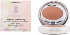 Clinique Beyond Perfecting Powder Foundation & Concealer - 06 Ivory - Foundation -Maquillage Cosmetics 1200x597