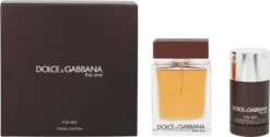 Dolce & Gabbana The One For Men Geschenkset - Eau De Toilette + Deodorant -Maquillage Cosmetics 1200x613 4
