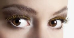 Smiffys BOLAND BV - Nep Wimpers Met Goudkleurige Glitters -Maquillage Cosmetics 1200x626 2