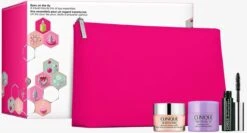 CLINIQUE - All About Eyes Geschenkset Met: All About Eyes 15ml - Take The Day Off Cleansing Blam 15ml -High Impact Mascara - 01 Black 3.5ml