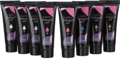 Merkloos Nepnagels - Polygel Set - 8 Kleuren - Nagels Set - Polygel Starter Set - Nagelverlenging Gel Kit - Voor Beginners - Voor DIY Salon Art Nagels -Maquillage Cosmetics 1200x679 4