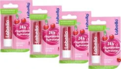 Labello Cherry Shine Lippenbalsem - 4 Balsems