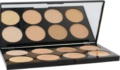 Makeup Revolution Cover & Conceal Cream Palette - Light -Maquillage Cosmetics 1200x698