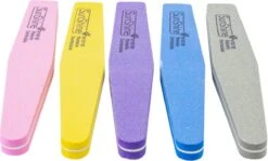 Sunshine® 5 X Buffer Nagelvijlen – 100/180 Grit 5 Kleuren -Maquillage Cosmetics 1200x726 2
