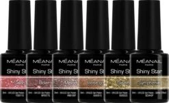 Méanail - Gellak - Ballet - Shiny Star - Gel Nagellak - 6 X 8ml