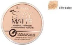 Rimmel London Stay Matte Pressed Powder - 005 Silky Beige -Maquillage Cosmetics 1200x753 1