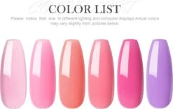 Polygel- 6 KLEUREN SET - 15 ML - Polygel Kit - Polygel Nagels - Polygel Kleuren -Maquillage Cosmetics 1200x756 1