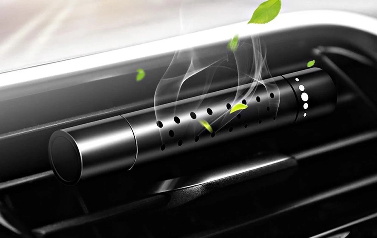 Autoparfum - Luchtverfrisser Auto - Inclusief 5 Geuren - Luxe Design - ZWART - Hervulbaar - Fris 9 Autoparfum - Luchtverfrisser Auto - Inclusief 5 Geuren - Luxe Design - ZWART - Hervulbaar - Fris – Image 7