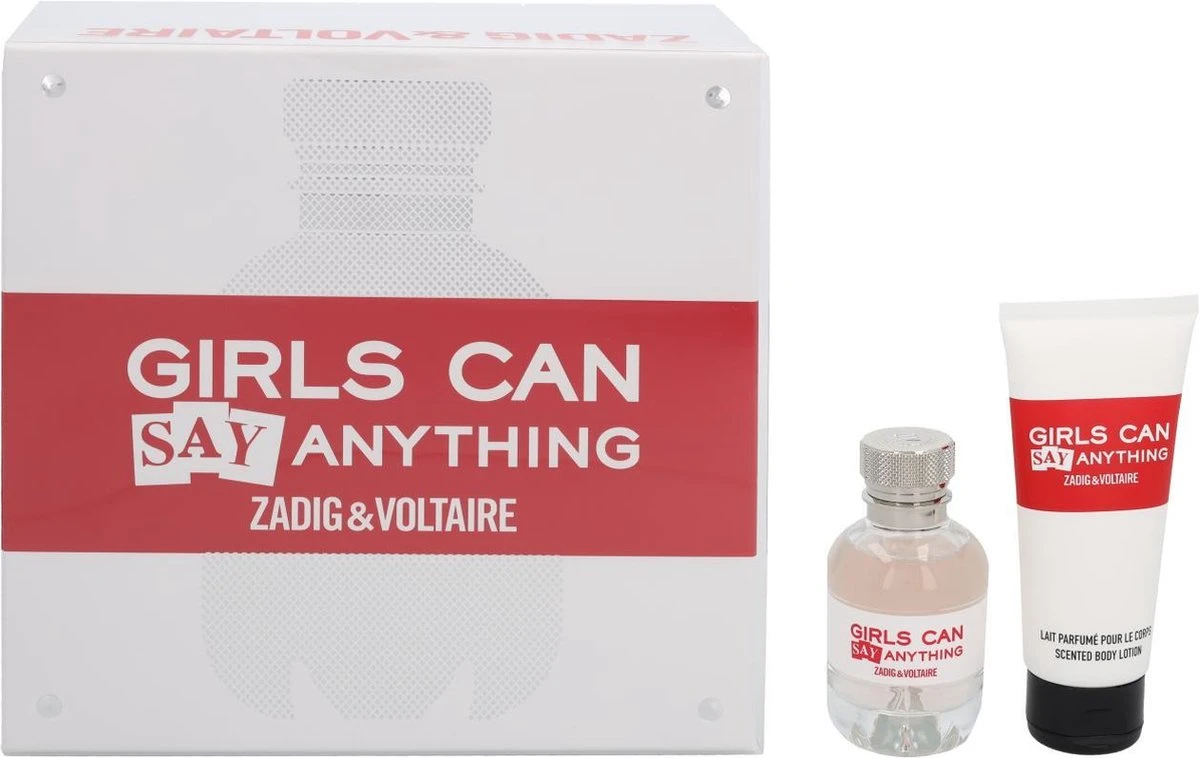 Zadig & Voltaire Girls Can Say Anything Giftset - 50 Ml Eau De Parfum Spray + 100 Ml Bodylotion - Geurengeschenkset 5 Zadig & Voltaire Girls Can Say Anything Giftset - 50 Ml Eau De Parfum Spray + 100 Ml Bodylotion - Geurengeschenkset – Image 3