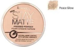 Rimmel London Stay Matte Pressed Powder - 003 Peach Glow -Maquillage Cosmetics 1200x761 2