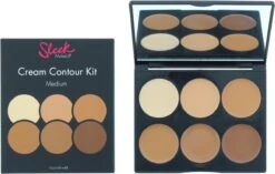 Sleek Cream Contour Kit - Medium -Maquillage Cosmetics 1200x761 3
