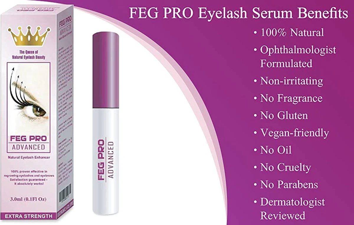 Merkloos FEG Pro Geavanceerde Wimpeserum | Wimper Groei Booster | Wimper Behandelingen | Serum Enhancer | Originele Feg Eyelash Enhancer Eyelash Serum Eyebrow Enhancer Eyebrow Serum 8 Merkloos FEG Pro Geavanceerde Wimpeserum | Wimper Groei Booster | Wimper Behandelingen | Serum Enhancer | Originele Feg Eyelash Enhancer Eyelash Serum Eyebrow Enhancer Eyebrow Serum – Image 6