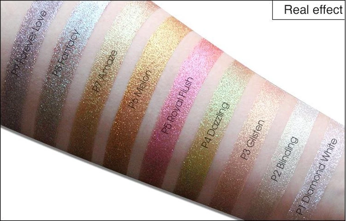 Professionele Glitter Oogschaduw Poeder - Make-Up - Opmaken 4 Professionele Glitter Oogschaduw Poeder - Make-Up - Opmaken – Image 2