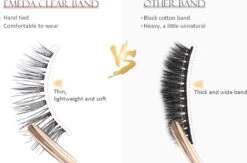 EMEDA 3D Nepwimpers – 10 Paar - Natuurlijke Valse Wimpers - Make-Up Eyelashes -Maquillage Cosmetics 1200x790 3