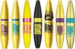 Maybelline Volum'Express Colossal Go Extreme! Leather Black Mascara - Zwart -Maquillage Cosmetics 1200x794
