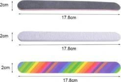 Professionele Nagelvijlen Set | Blokvijl | Pedicureset | Manicureset | Nagelborstel | Polijst Vijl | 6 Delig -Maquillage Cosmetics 1200x812 2