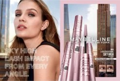 Maybelline Lash Sensational Sky High Waterproof - Zwart - Lengte Mascara - 6 Ml -Maquillage Cosmetics 1200x815 2
