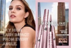 3x Maybelline Lash Sensational Sky High Mascara Very Black - Zwart 13 3x Maybelline Lash Sensational Sky High Mascara Very Black - Zwart -Maquillage Cosmetics 1200x815 3