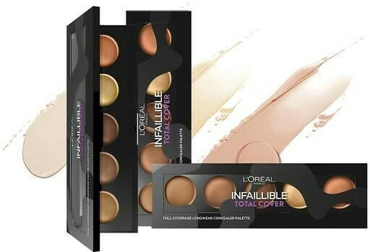L'Oréal Paris LMU Inf.TCover Conceal.palette 2 Dark S Concealermake-up 4 L'Oréal Paris LMU Inf.TCover Conceal.palette 2 Dark S Concealermake-up – Image 2