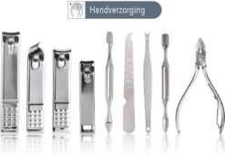 NCPS Professionele Manicure Set / Pedicure Set | 26-Delig | Opbergetui | Reisset | Nagelschaar | Nagelknipper | Nagelverzorging | Voor Mannen En Vrouwen | Zwart -Maquillage Cosmetics 1200x832 3