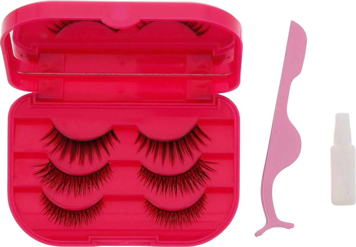 Wake Up And Make Up Wimpers Set - Lashes - Nepwimpers - Valse Wimpers - Eyelashes - Magnetic Lashes - Magneet Wimpers - Fake Lashes - Magnetische Eyeliner - Nepwimpers Met Lijm - Wimperlijm - 3D Wimpers - 4 Wake Up And Make Up Wimpers Set - Lashes - Nepwimpers - Valse Wimpers - Eyelashes - Magnetic Lashes - Magneet Wimpers - Fake Lashes - Magnetische Eyeliner - Nepwimpers Met Lijm - Wimperlijm - 3D Wimpers - – Image 2